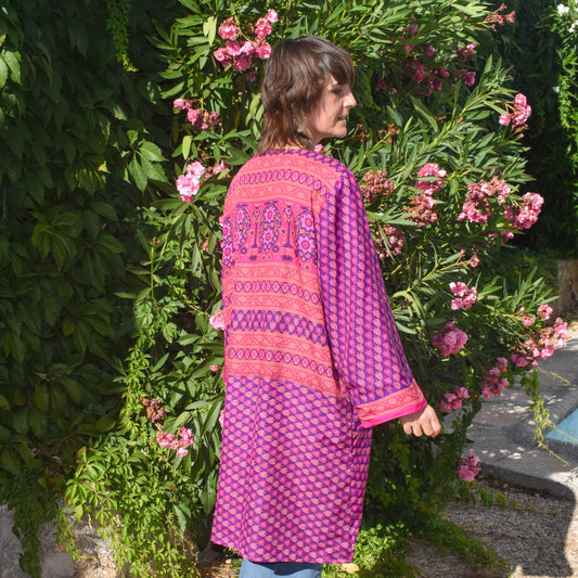 Kimono Midi Reversible Saura